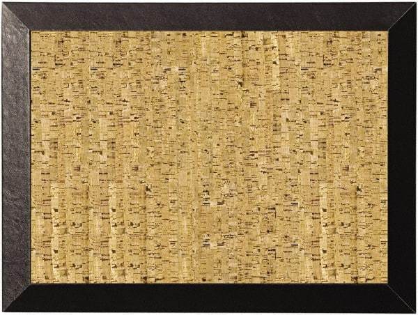 MasterVision - 24" Wide x 18" High Open Cork Bulletin Board - Natural (Color) - All Tool & Supply