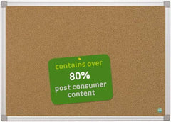 MasterVision - 36" Wide x 24" High Open Cork Bulletin Board - Natural (Color) - All Tool & Supply