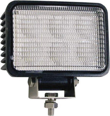 Buyers Products - 12 to 24 Volt, Clear Flood Beam Light - 1.5 Amps, 1,350 Lumens, 6 LED Lamp - All Tool & Supply