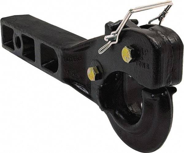 Buyers Products - 10,000 Lb Capacity Receiver Mount Pintle Hook - For Use with Trailers - All Tool & Supply