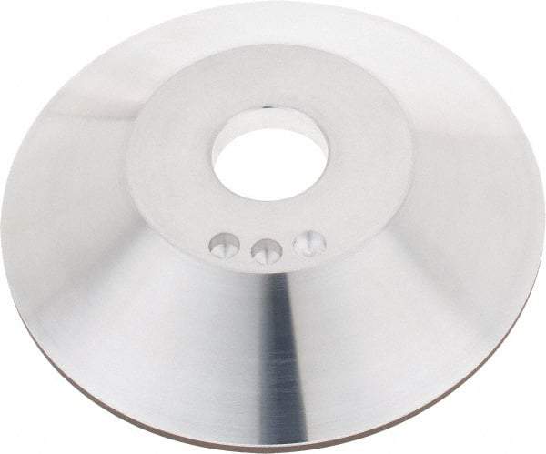 Tru-Maxx - 6" Diam, 1-1/4" Hole Size, 1" Overall Thickness, 180 Grit, Type 12A2, Tool & Cutter Grinding Wheel - Very Fine Grade, Diamond - All Tool & Supply