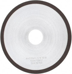 Tru-Maxx - 6" 100 Grit Diamond Cutoff Wheel - 0.035" Thick, 1-1/4" Arbor, Use with Angle Grinders - All Tool & Supply