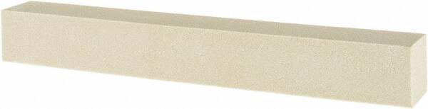 Tru-Maxx - 120 Grit Aluminum Oxide Square Polishing Stone - Fine Grade, 1" Wide x 8" Long x 1" Thick - All Tool & Supply