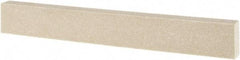 Tru-Maxx - 120 Grit Aluminum Oxide Rectangular Polishing Stone - Fine Grade, 1" Wide x 8" Long x 1/2" Thick - All Tool & Supply