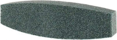 Tru-Maxx - 46 Grit Silicon Carbide Boat (Shape) Polishing Stone - Coarse Grade, 2-1/2" Wide x 9" Long x 1-1/2" Thick - All Tool & Supply