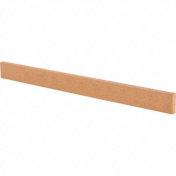 Tru-Maxx - 320 Grit Aluminum Oxide Rectangular Polishing Stone - Extra Fine Grade, 1/2" Wide x 6" Long x 1/8" Thick - All Tool & Supply