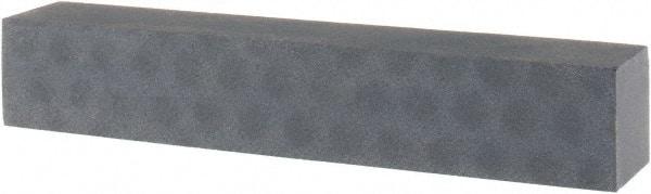 Tru-Maxx - 320 Grit Silicon Carbide Square Polishing Stone - Extra Fine Grade, 1" Wide x 6" Long x 1" Thick - All Tool & Supply