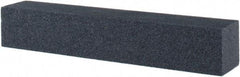 Tru-Maxx - 120 Grit Silicon Carbide Square Polishing Stone - Fine Grade, 1" Wide x 6" Long x 1" Thick - All Tool & Supply