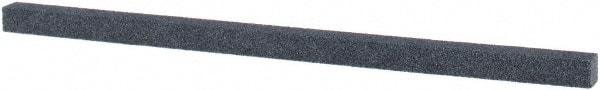 Tru-Maxx - 120 Grit Silicon Carbide Square Polishing Stone - Fine Grade, 1/4" Wide x 6" Long x 1/4" Thick - All Tool & Supply