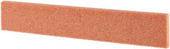 Tru-Maxx - 80 Grit Aluminum Oxide Rectangular Roughing Stone - Medium Grade, 1" Wide x 6" Long x 1/4" Thick - All Tool & Supply