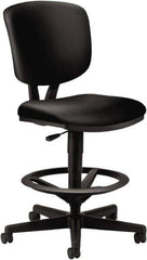 Hon - Swivel & Adjustable Stools Type: Adjustable Height Stool Base Type: Swivel - All Tool & Supply