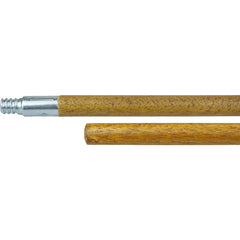 72″ Hardwood Handle, Threaded Metal Tip, 15/16″ Diameter - All Tool & Supply