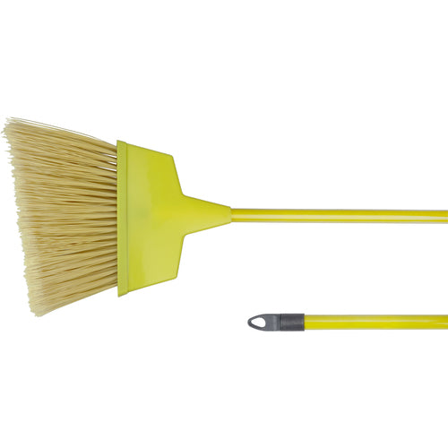 7 1/2' Plastic Angled Upright - Broom With Handle - All Tool & Supply