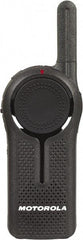 Motorola - 300,000 Sq Ft Range, 6 Channel, 1 Watt, Series DLR, Professional Two Way Radio - ISM Band, 900 Hz, Lithium-Ion Battery, 14 hr Life, Plastic, 4.2" High x 1.7" Wide x 0.9" Deep, Cloning, Low Battery Alerts, Mil Spec 810/IP54 - All Tool & Supply