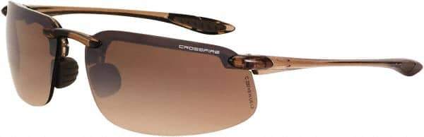 CrossFire - +2, Clear Lenses, Scratch Resistant, Frameless Magnifying Safety Glasses - UV Protection - All Tool & Supply