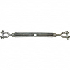 CM - 15,200 Lb Load Limit, 1-1/4" Thread Diam, 18" Take Up, Forged Steel Turnbuckle Body Turnbuckle - All Tool & Supply