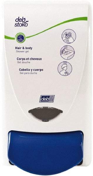 SC Johnson Professional - 1 L Gel Shower Soap Dispenser - Plastic, Wall Mounted, White - All Tool & Supply