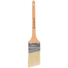 Wooster Brush - 2-1/2" Angled Synthetic Sash Brush - 2-11/16" Bristle Length, 7-1/2" Maple Handle - All Tool & Supply