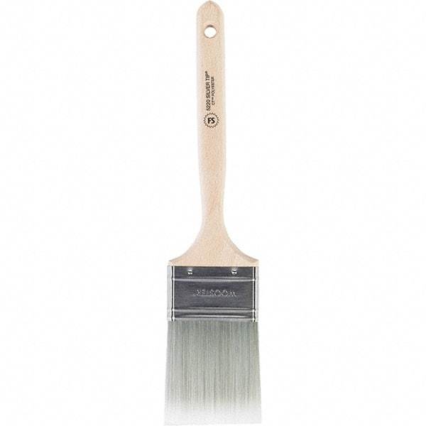 Wooster Brush - 2-1/2" Flat Polyester Sash Brush - 2-15/16" Bristle Length, 7-1/2" Wood Handle - All Tool & Supply