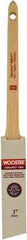 Wooster Brush - 1" Angled Nylon/Polyester Sash Brush - 2-3/16" Bristle Length, 6-13/16" Maple Handle - All Tool & Supply