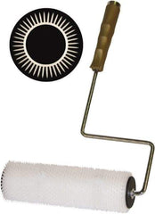 Wooster Brush - 9/16" Spiked Roller, 9" Wide Paint Roller & Frame - Smooth Texture, Polyethylene - All Tool & Supply