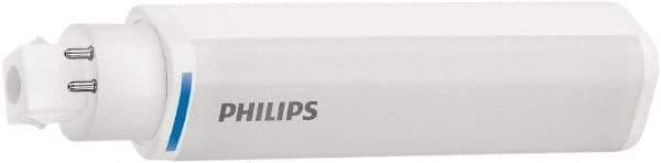 Philips - 8 Watt LED Commercial/Industrial 4 Pin Lamp - 2,700°K Color Temp, 900 Lumens, 120, 270, 347 Volts, Plug-in-Horizontal, 40,000 hr Avg Life - All Tool & Supply