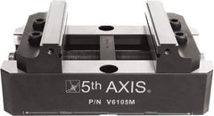 5th Axis - 150mm Jaw Width, 89mm High x 250mm Long x 150mm Wide Vise - For Use with 5 Axis Workholding Systems - All Tool & Supply