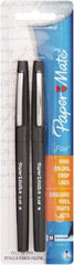 Paper Mate - Felt Tip Porous Point Pen - Black - All Tool & Supply