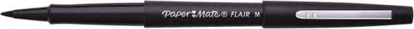 Paper Mate - Felt Tip Porous Point Pen - Black - All Tool & Supply