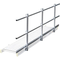 Werner - Scaffold Accessories; Section: Guardrail ; Length (Feet): 9.000 ; Height: 4.500000 - Exact Industrial Supply