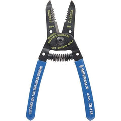 Imperial - 16 to 26 AWG Capacity Wire Stripper/Cutter - 6" OAL, Hardened Steel with Cushion Grip Handle - All Tool & Supply