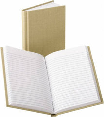 Boorum & Pease - 96 Sheet, 4-3/8 x 7", Memo Book (Side Bound) - Tan - All Tool & Supply