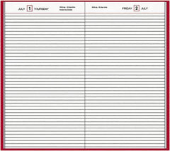 AT-A-GLANCE - 200 Sheet, 7-11/16 x 12-1/8", Composition Book - Red - All Tool & Supply