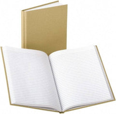 Boorum & Pease - 96 Sheet, 5-7/8 x 9", Memo Book (Side Bound) - Tan - All Tool & Supply