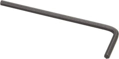 Paramount - 2mm Hex, Short Arm, Hex Key - 1-29/32" OAL, Metric System of Measurement - All Tool & Supply