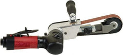 Chicago Pneumatic - 1 x 18 Inch, 22,000 RPM Air Belt Sander - 0.75 Hp, 1/4 Inch Inlet, 7.95 CFM Air Consumption, Rear Exhaust - All Tool & Supply