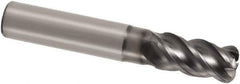 Seco - 20mm, 4 Flute, Single End, Solid Carbide, 3.1mm Corner Radius End Mill - 115mm OAL, 42° Helix, Right Hand Flute, 40mm LOC, Right Hand Cut, 55mm Extended Reach - All Tool & Supply