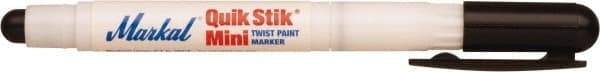 Markal - Black Solid Paint Marker - Fine Medium Tip, Alcohol Base Ink - All Tool & Supply