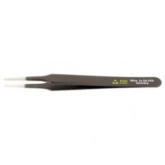 2A SA FLAT ROUND TWEEZERS - All Tool & Supply