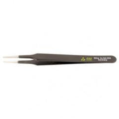 2A SA FLAT ROUND TWEEZERS - All Tool & Supply