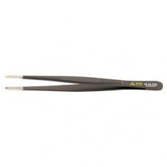 UNIV BLUNT SERR TWEEZERS - All Tool & Supply