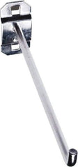 Triton - 1/4" Diam, Single Angled End Pegboard Hook - 6" Projection, 90° Bend, Stainless Steel - All Tool & Supply