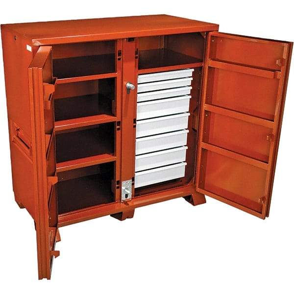 Jobox - Job Site Tool Storage Type: Tool Storage Cabinet Width Range: 48" - 71.9" - All Tool & Supply