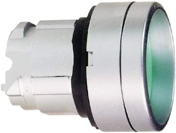 Schneider Electric - 22mm Mount Hole, Recessed, Pushbutton Switch Only - Round, Green Pushbutton, Nonilluminated, Momentary (MO) - All Tool & Supply