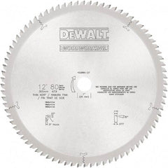 DeWALT - 6-3/4" Diam, 20mm Arbor Hole Diam, 40 Tooth Wet & Dry Cut Saw Blade - Carbide-Tipped, Standard Round Arbor - All Tool & Supply