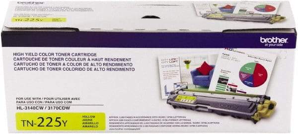 Brother - Yellow Toner Cartridge - Use with Brother HL-310CW, 3170CW, 3180CDW, MFC-9130CW, 9330CDW, 9340CW - All Tool & Supply