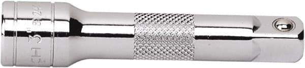 GearWrench - 3/8" Drive Standard Socket Extension - 1-1/2" OAL, Chrome Finish - All Tool & Supply