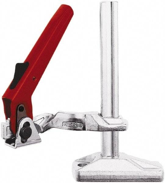 Bessey - 1,650 Lb Holding Capacity, 8" Max Opening Capacity, 1,650 Lb Clamping Pressure, Manual Hold Down Clamp - 6-1/2" Arm Length, 9" Clamp Length, 1-15/16" Clamp Width, 10-5/8" Clamp Height, Mounting Holes, Steel - All Tool & Supply