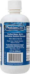 PRO-SAFE - 8 oz, Disposable Eyewash Solution Station - Approved by FDA - All Tool & Supply