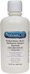 PRO-SAFE - 32 oz, Disposable Eyewash Single Refill Station - Approved by FDA - All Tool & Supply